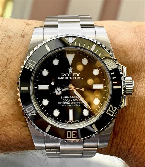 rolex sub no date measurements|Rolex sub no date price.